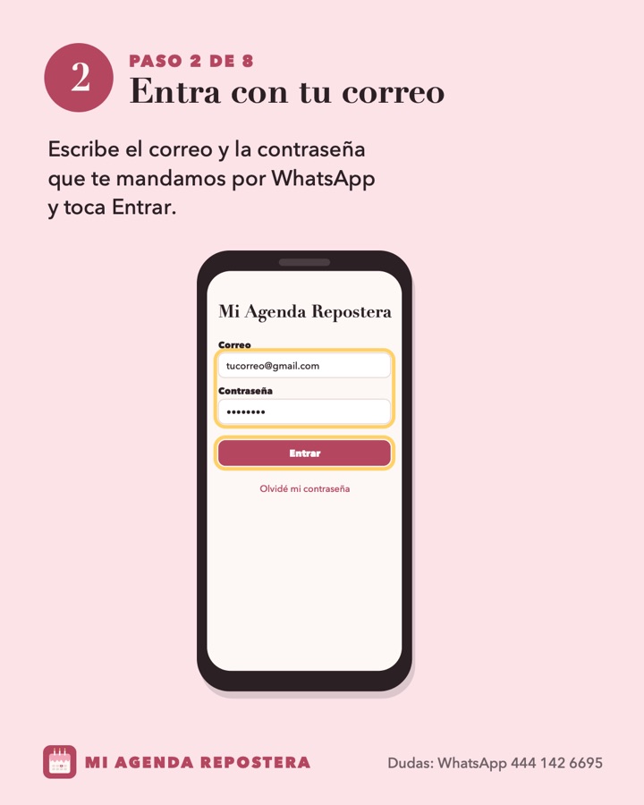 Paso 2: Entra con tu correo
